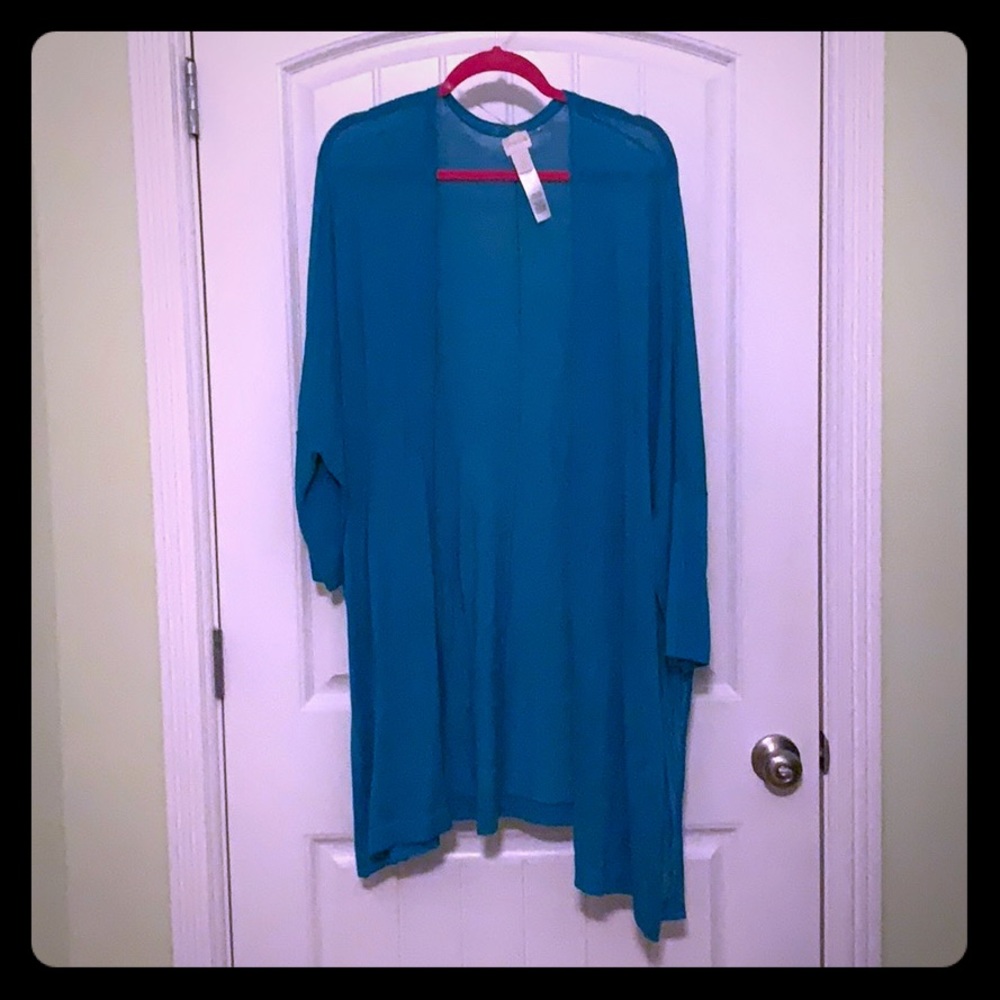 Chico’s long cardigan. Worn once.